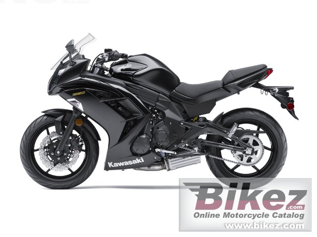 Big Kawasaki ninja 650 picture and wallpaper from Bikez.com